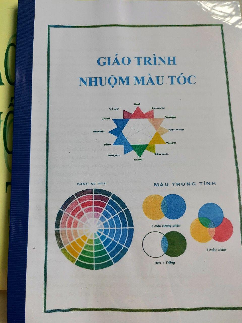 Giáo trình uốn ép cắt nhuộm tóc