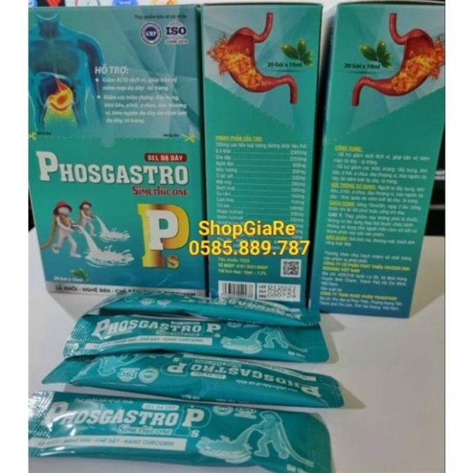 Gel dạ dày Phosgastro viem loét dạ dày tá tràng, Người viên đau dạ dày, hành tá tràng, trào ngược dạ dày thực quản