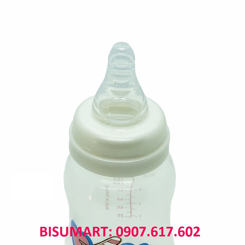 Núm vú cổ hẹp Silicone siêu mềm FANCY size S M L