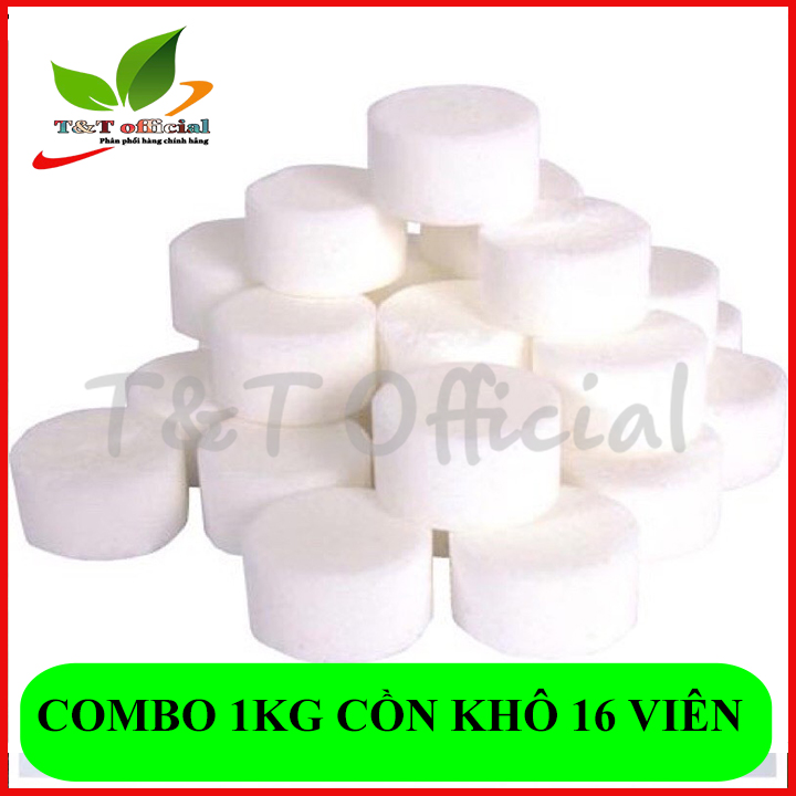 Combo 1kg cồn khô hàng loại i