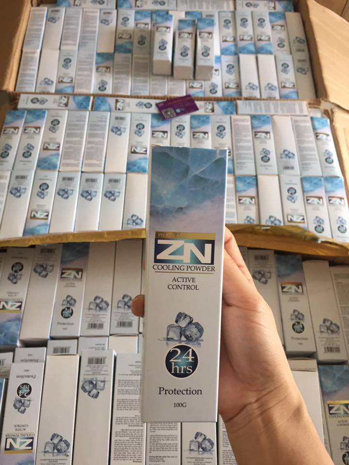 Phấn Lạnh ZN khử mùi cơ thể 100g