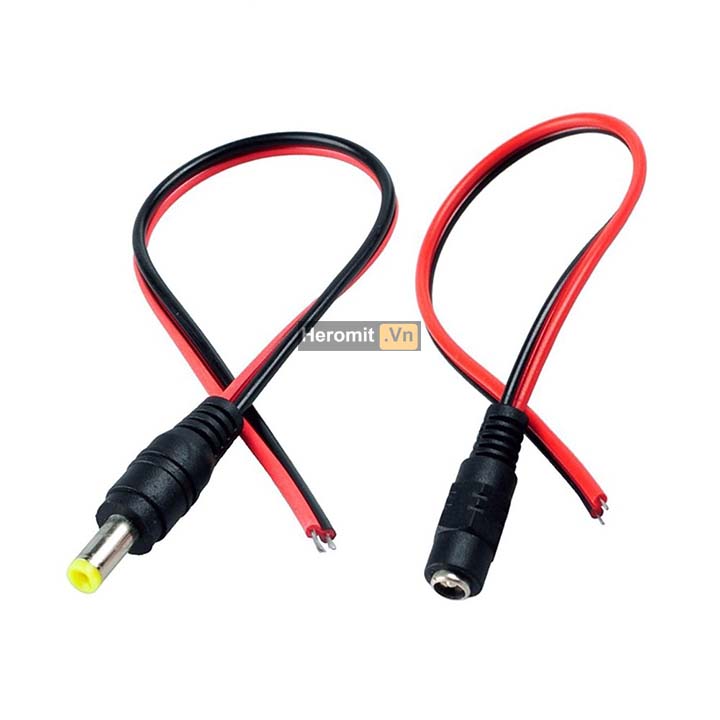 Đôi dây nối Đực Cái DC 5.5x2.1mm