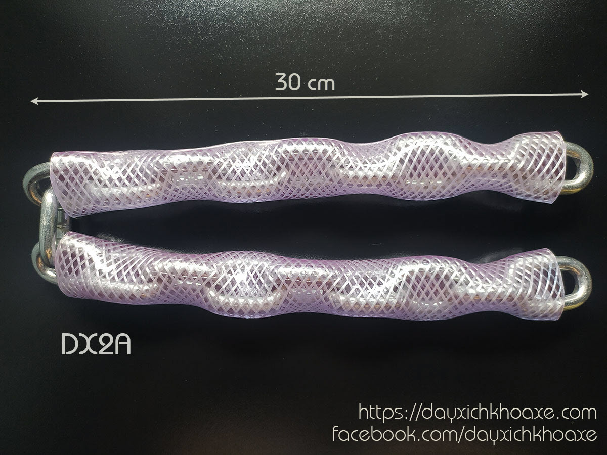 Wire chain lock motorcycle Aurae - DX2A (Chain 8mm - White - 62 cm)