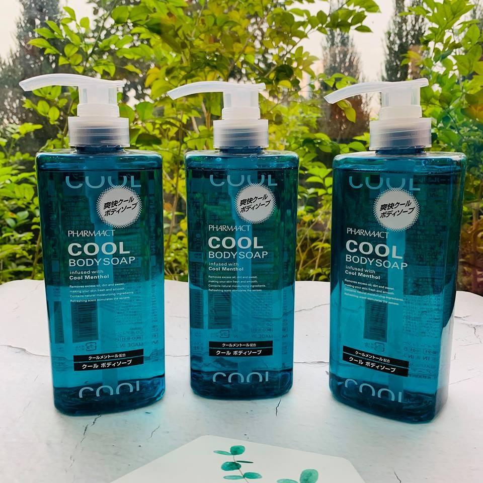 Sữa tắm nam Pharmaact Cool Body Soap 600ml
