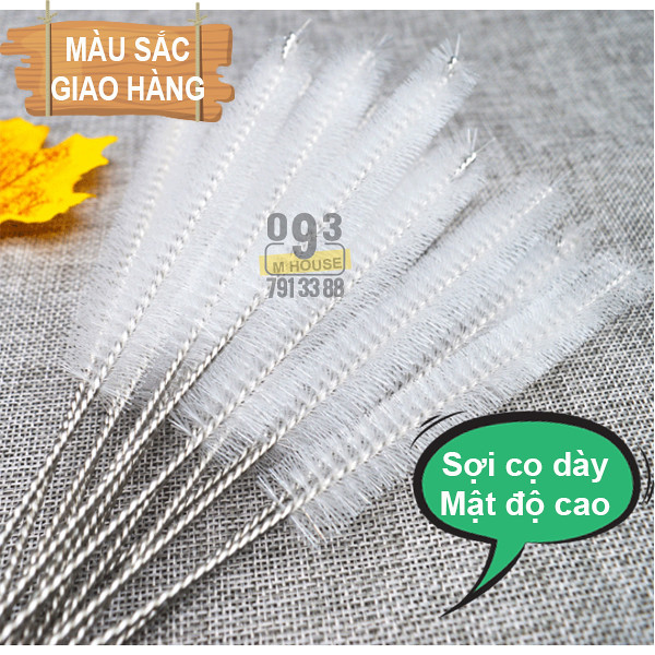 Combo 4 Cọ Rửa Ống Hút Cọ Rửa Bình Cây súc bình núm ty