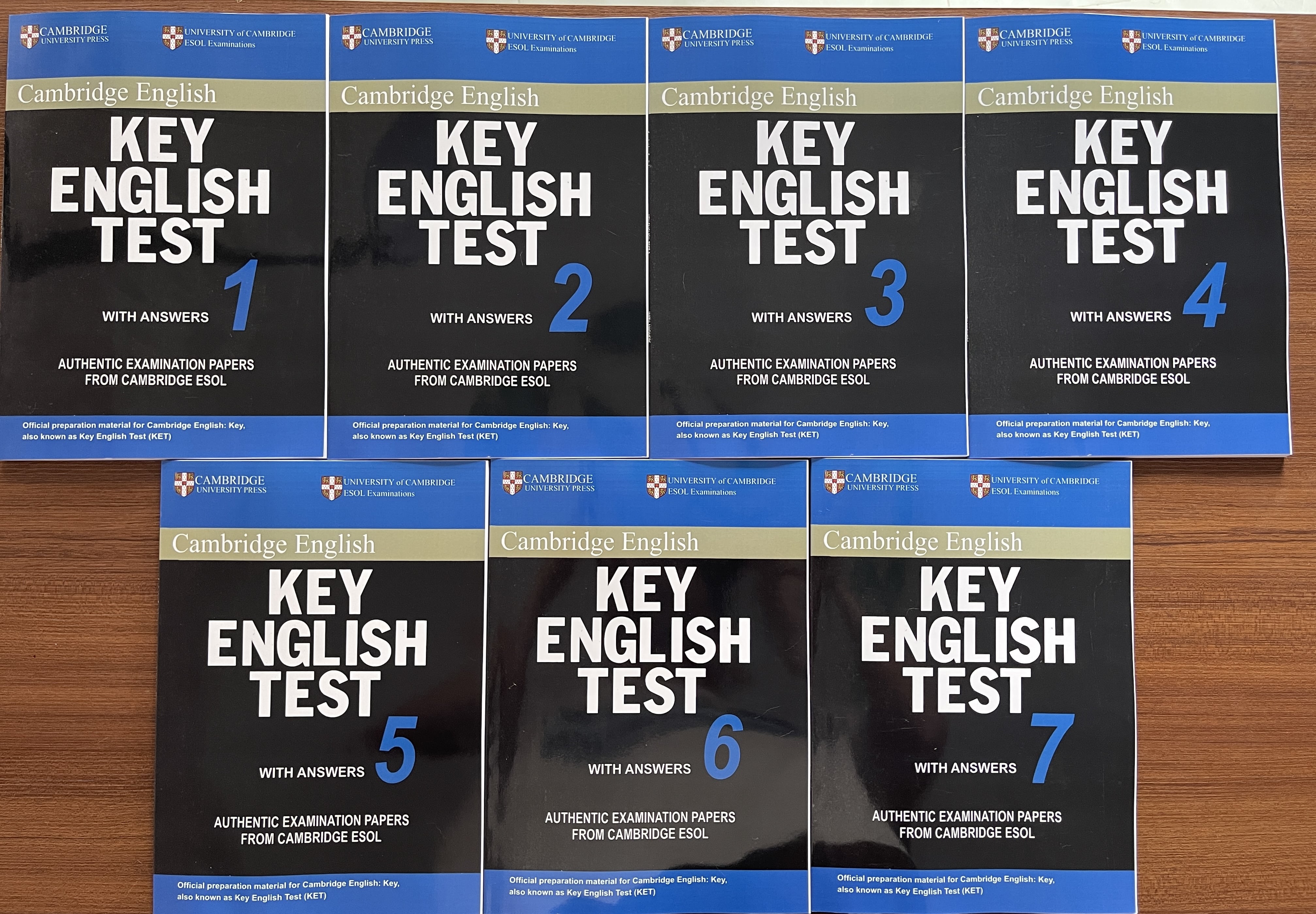 Bộ sách Key English Test(KET)-File nghe gửi qua mail