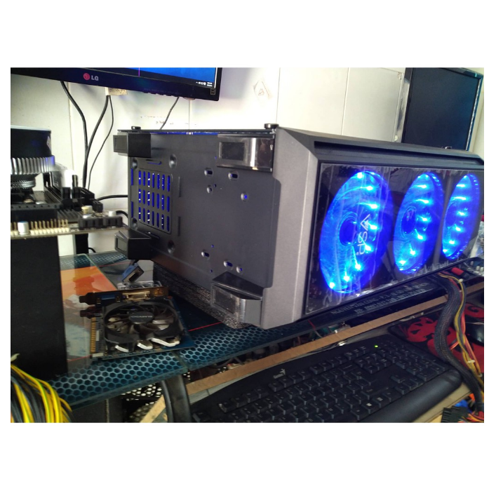 Thùng Máy Tính Case VSP V3-607 2 Mặt Kính Cường Lực (Chưa Bao Gồm Fan)