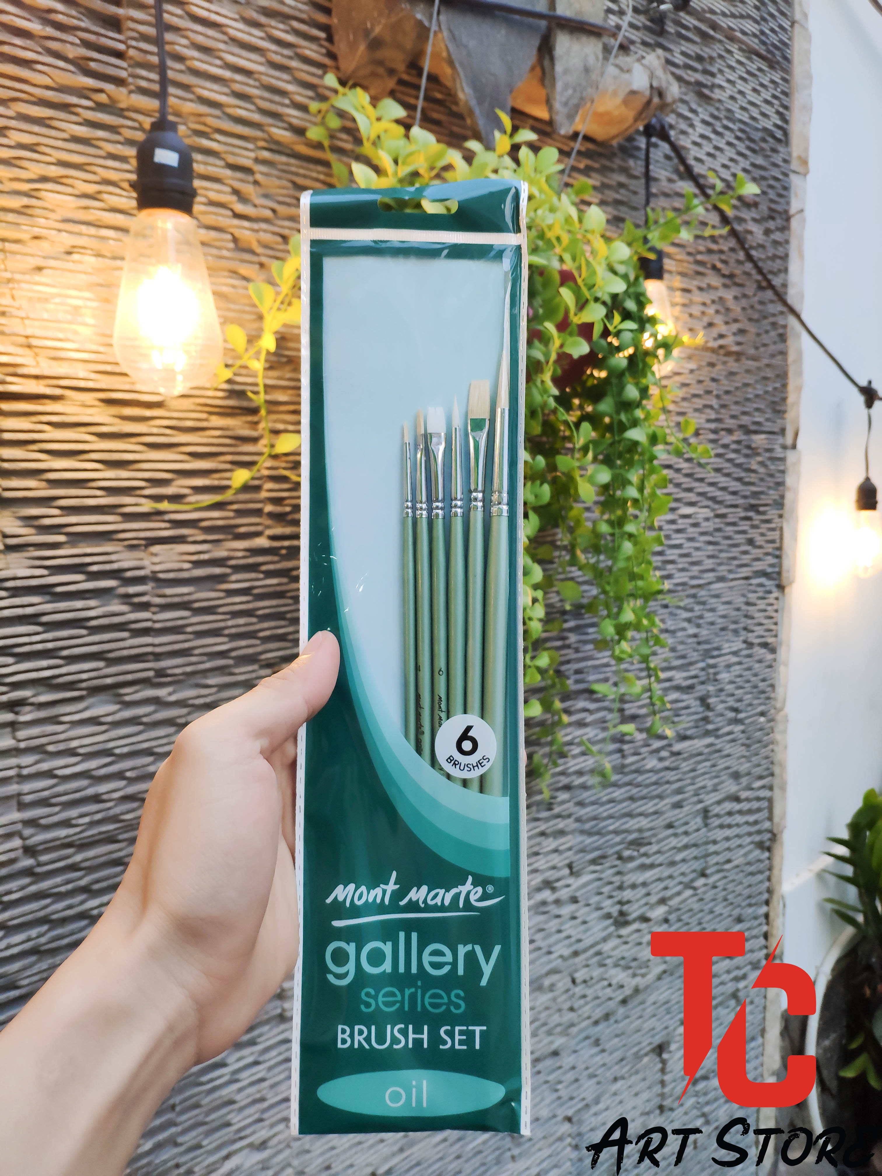 Bộ Cọ Vẽ Mont Marte Gallery Series - BMHS0019 (Oil)