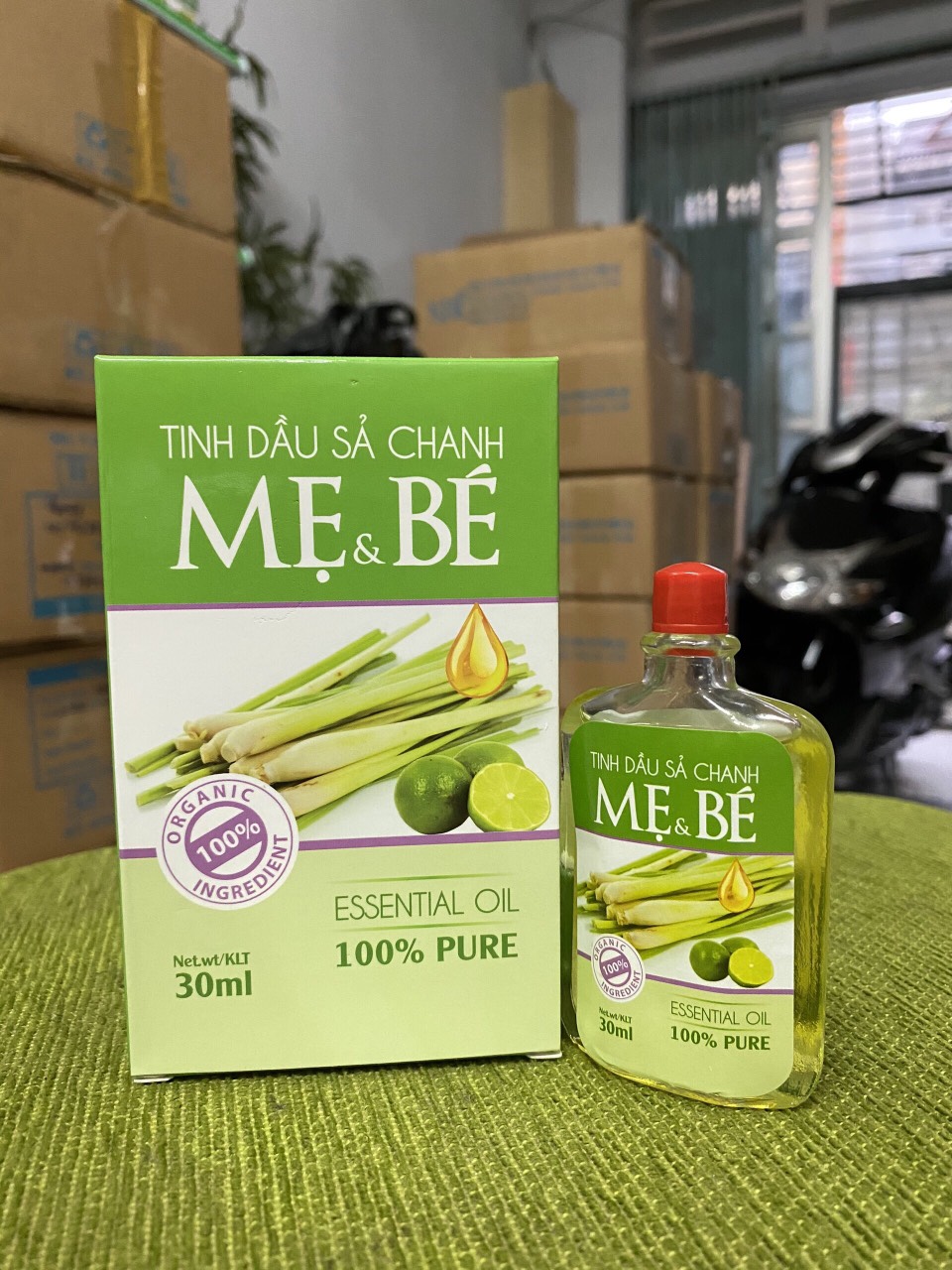 Tinh dầu sả chanh mẹ và bé 30ml