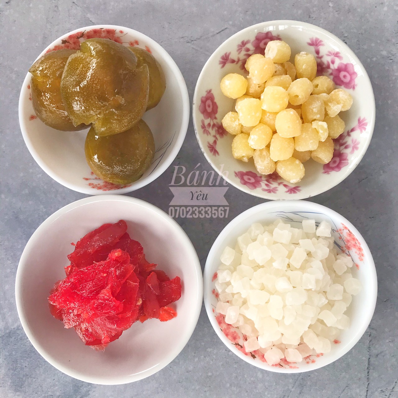 Mứt hạt sen Huế đặc biệt Chia-100g