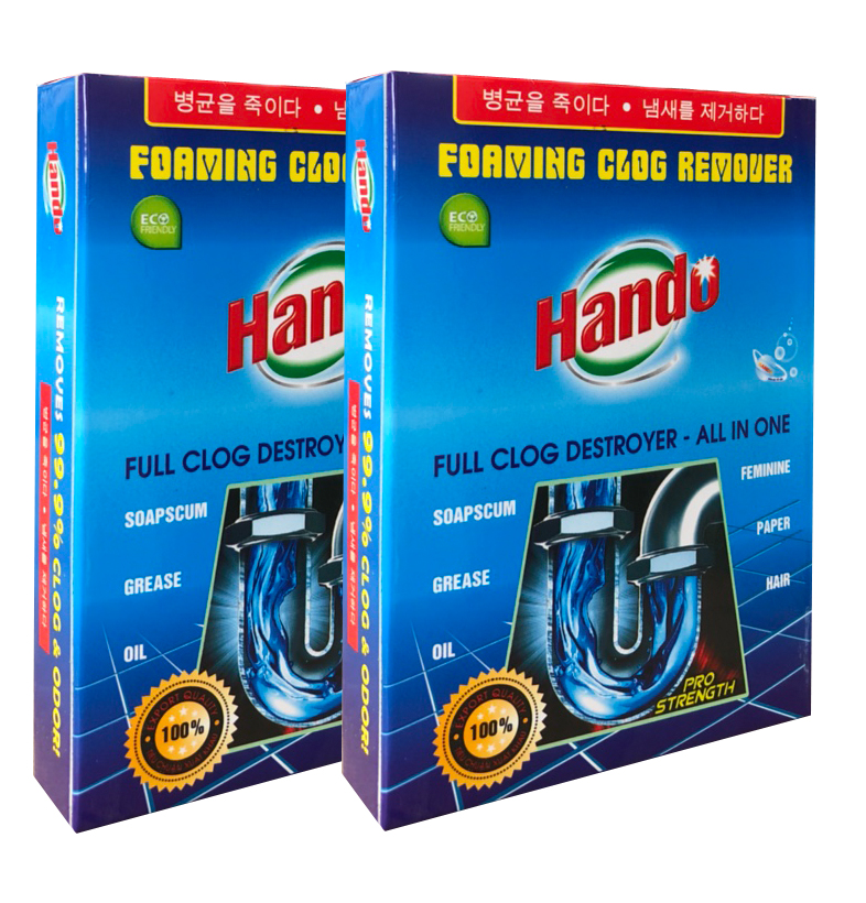 Combo 2 Hộp Bột thông cống Hando 100g Xuất khẩu