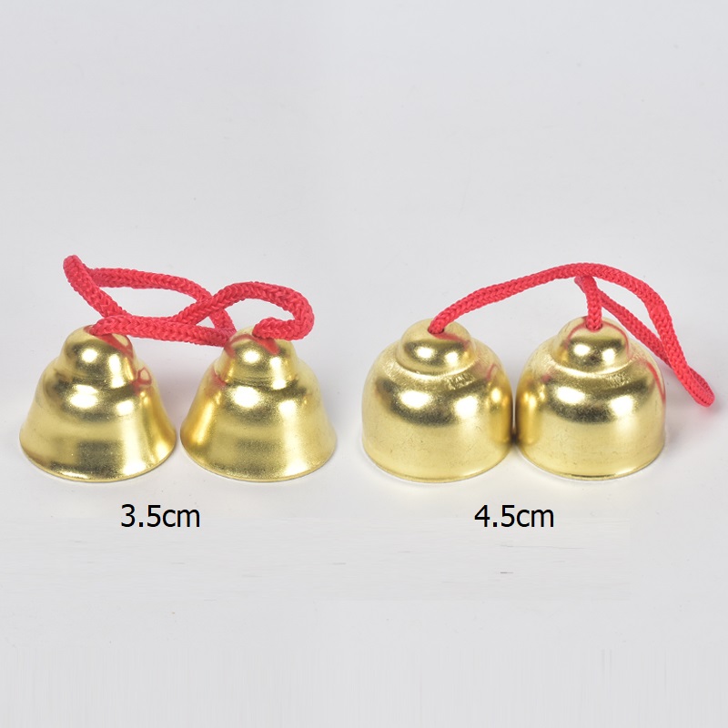 Cặp chuông đồng cảm ứng - Bells with ribbon