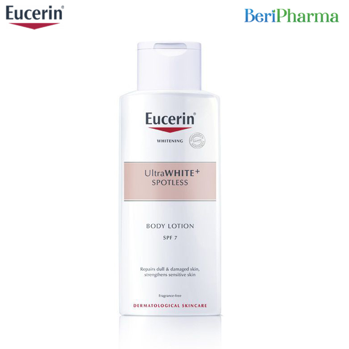 Eucerin Kem Dưỡng Thể Trắng Da Spotless Brighteing Body Lotion Spf7 250ml