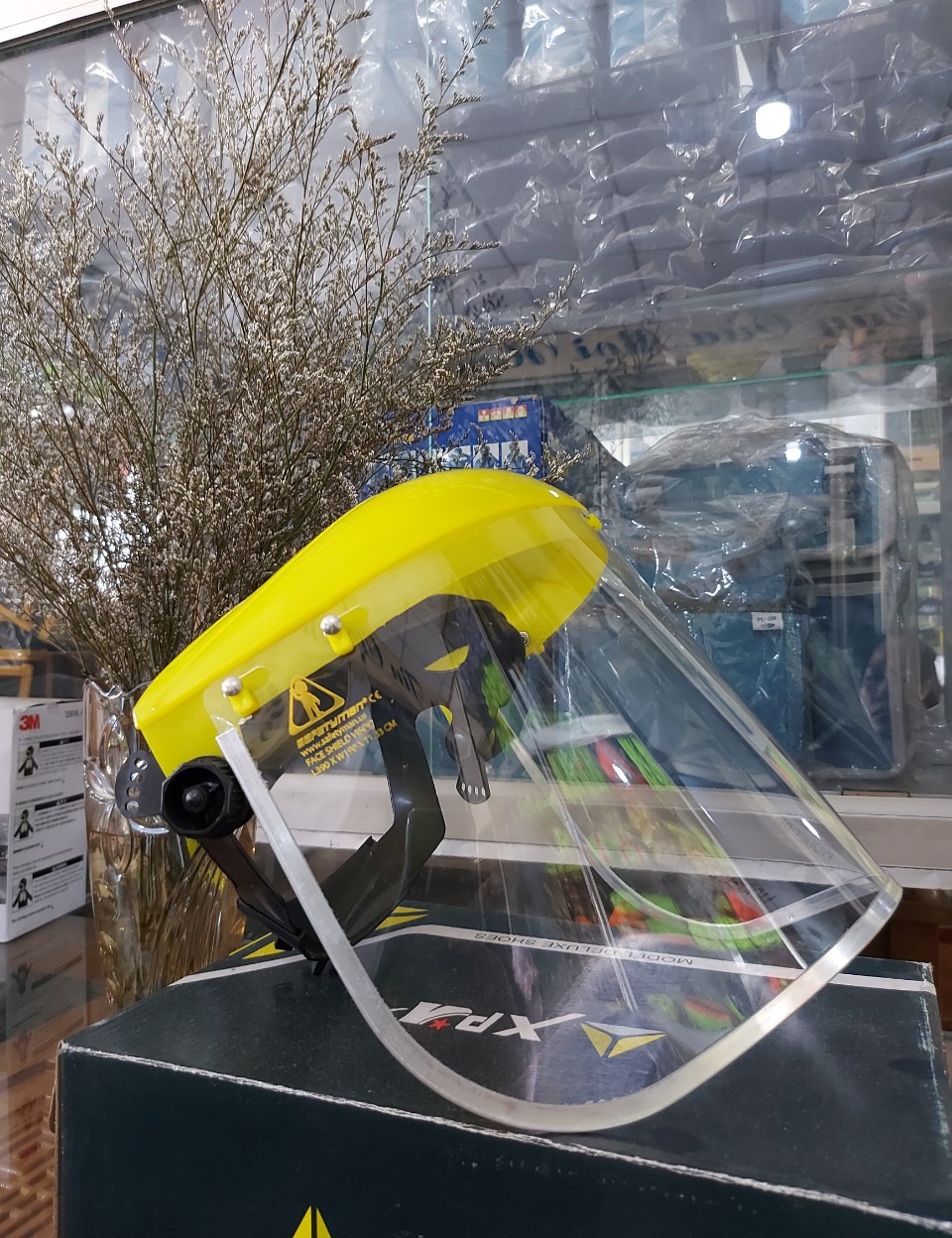 [HCM]Nón Bảo Hộ Có Kính Che Mặt USafetyman