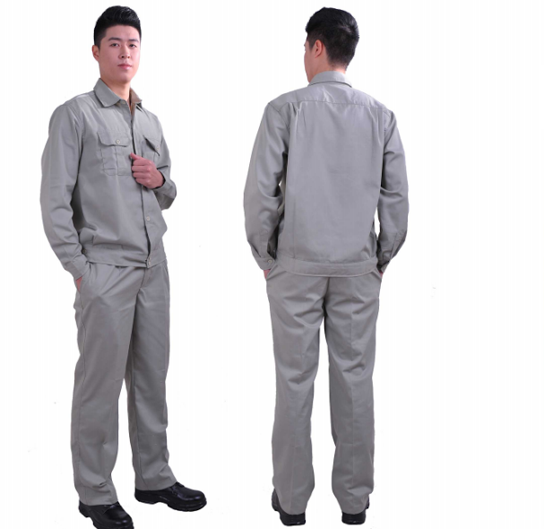 Bộ quần áo kaki Xám đậm