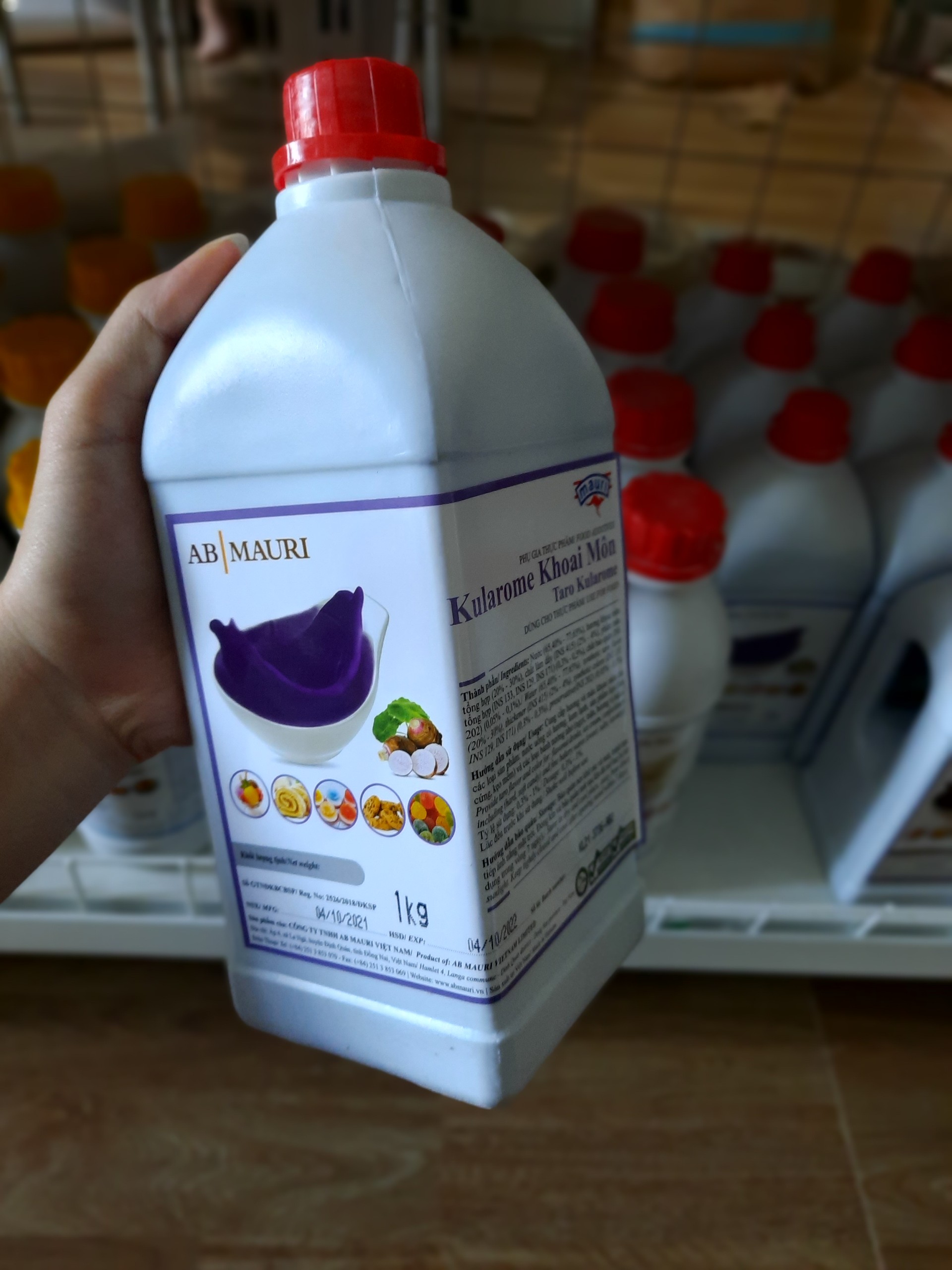 Hương liệu có màu thực phẩm Mauri