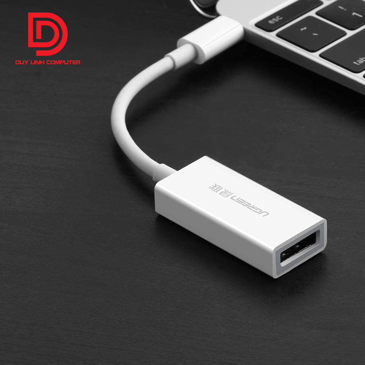 Cáp chuyển đổi USB Type C to Displayport (âm) Ugreen 40372