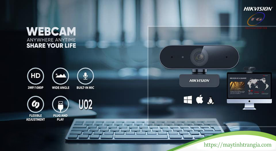 Webcam Hikvision DS-U02 độ phân giải (1920×1080)