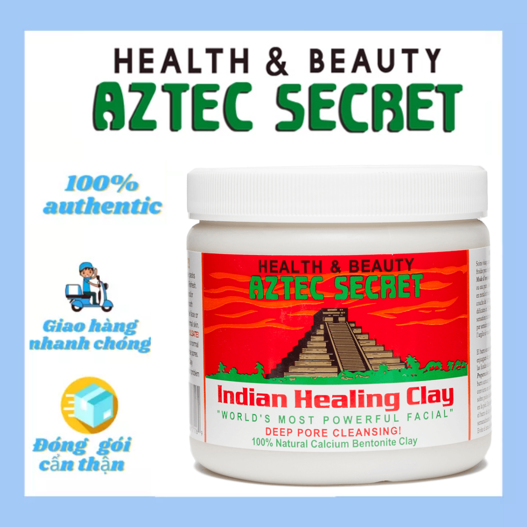 [HCM]Mặt Nạ Đất Sét Aztec Secret Indian Healing Clay Deep Pore Cleansing