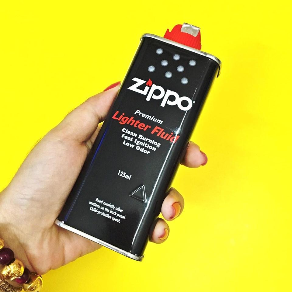 [HCM]XĂNG ZIPPO XỊN BƠM BẬT LỬA (CÓ TEM) 125ML