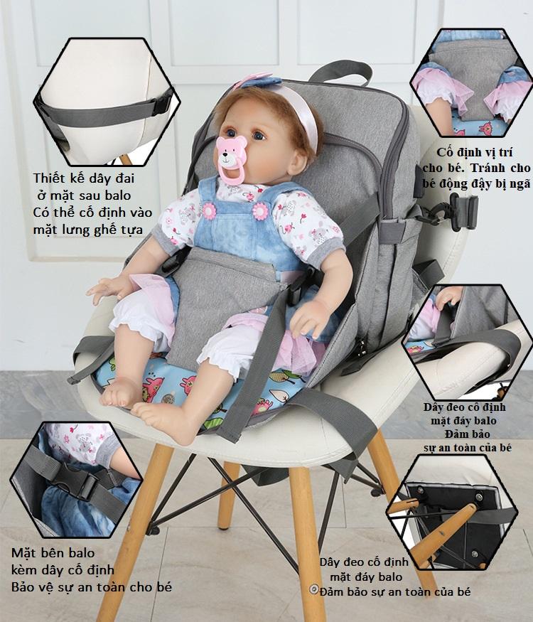 Smart Multi-Purpose Diaper Backpack