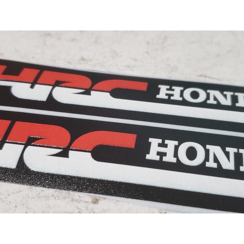 2 tem dán phuột xe honda racing | yamaha nổi 3d kiểu thái