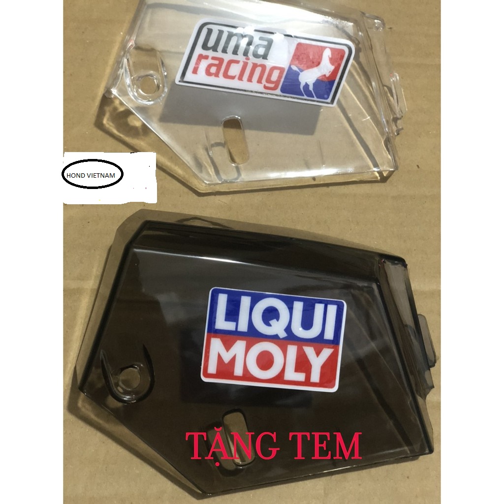 [HCM]Tặng kèm tem ( ngẫu nhiên ) + Nắp che nước làm mát trong suốt cho xe AB 125 Vario Click Thái Sh Mode PCX