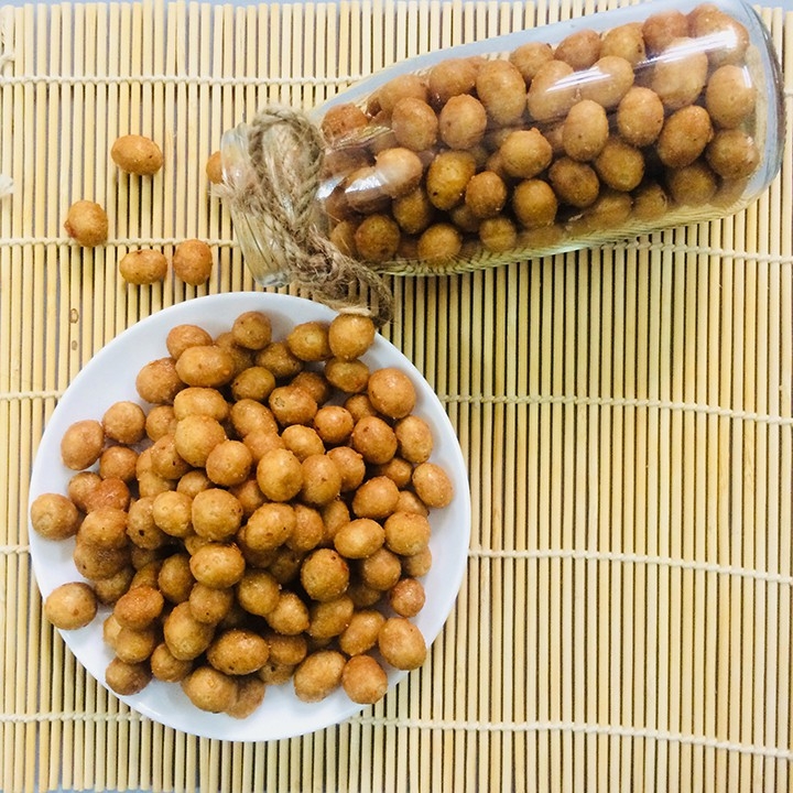 100G ĐẬU PHỘNG DA CÁ TỎI ỚT THƠM NGON