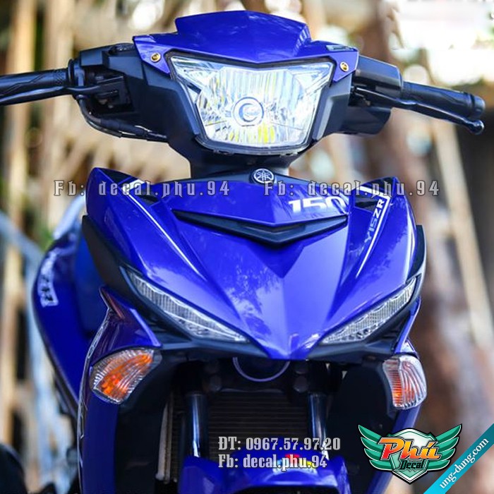 Tem rời EX 150 Y15 xanh GP (P)