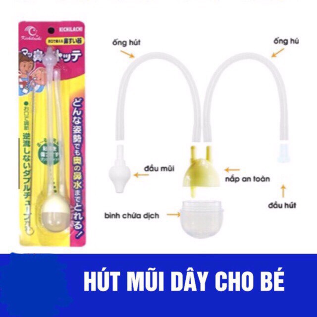Dụng Cụ Hút Mũi Kichi Công Nghệ Nhật Bản