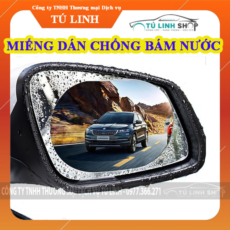 Miếng dán gương ô tô chống bám nước tăng khả năng quan sát