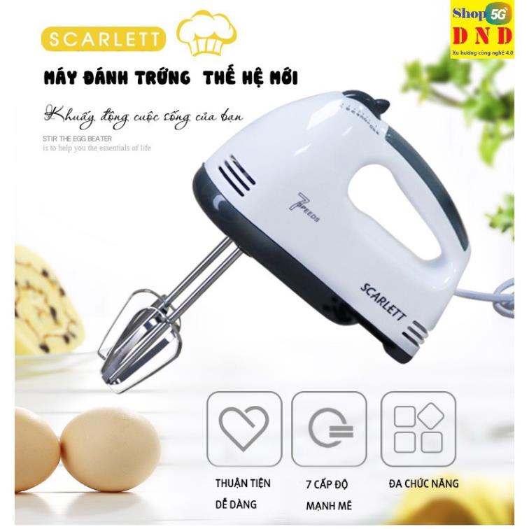 MÁY ĐÁNH TRỨNG [MÁY TRỘN BÁNH , MÁY TRỘN BỘT ][7 TỐC ĐỘ] Máy đánh trứng cầm tay ( máy đanh trung mini)