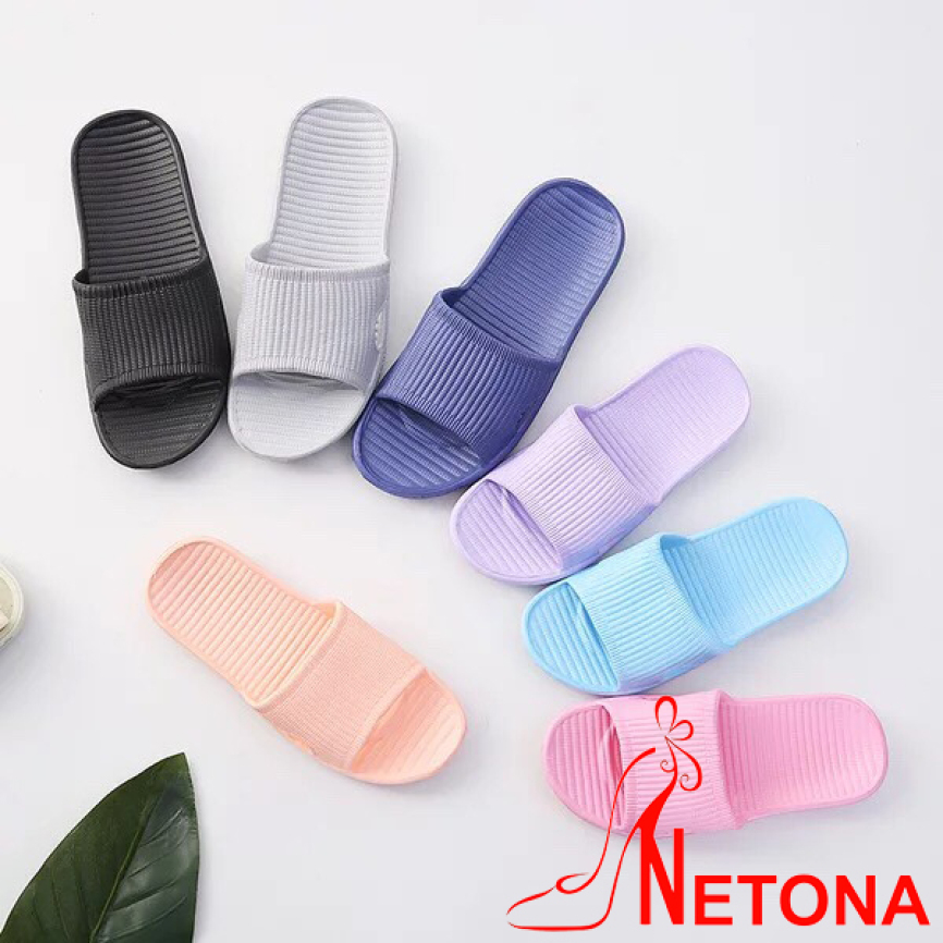 Dép Nhựa Dẻo Đi Trong Nhà Nam Nữ Siêu Nhẹ Êm Ái D12 giá rẻ