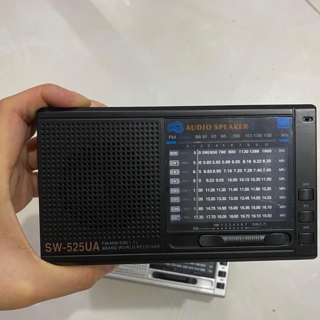 HCMĐài Radio Sony 9 Band Đọc USB Thẻ nhớ SW-525U - Tặng Kèm Pin 5C -  MixASale