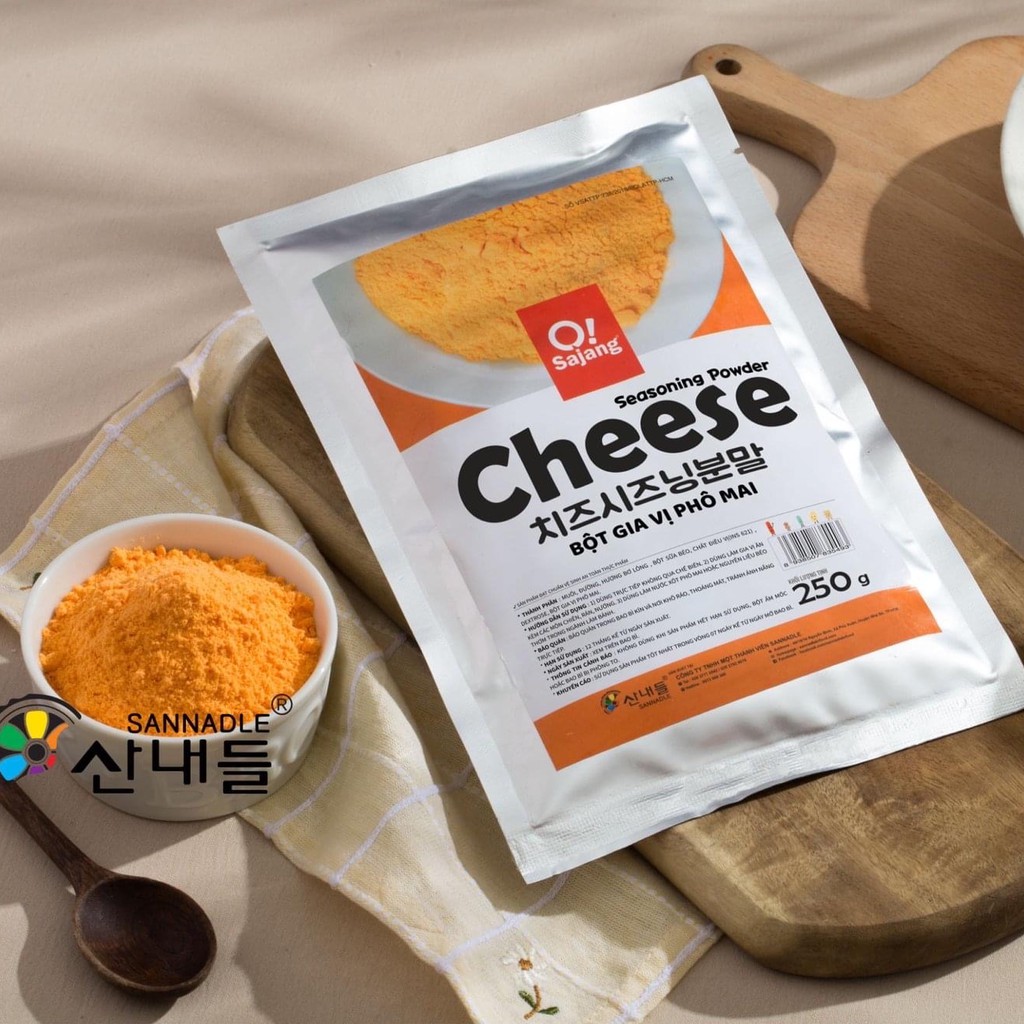 Bột phô mai Hàn Quốc Sajang 250g