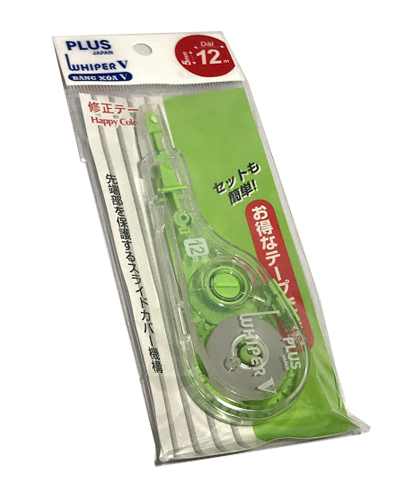 Băng xóa  Plus /  Xóa Kéo  Plus dài Whiper V Happy Color WH – 105T - MÀU NGẪU NHIÊN