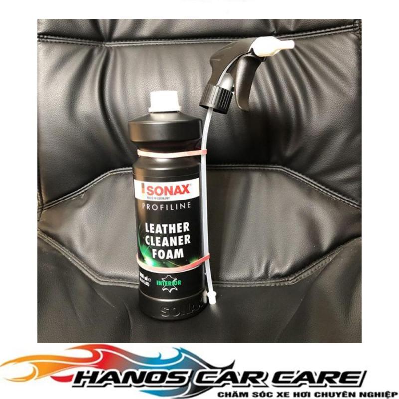 Bọt Làm Sạch Ghế Da Ô Tô Sonax Profiline Leather Cleaner Foam 1 Lít 281300