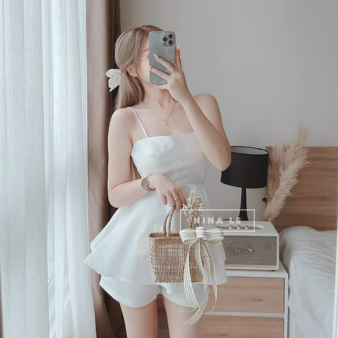 [Hot] Sét Đùi 2 Dây Vải Cotton Lạnh (có mút)
