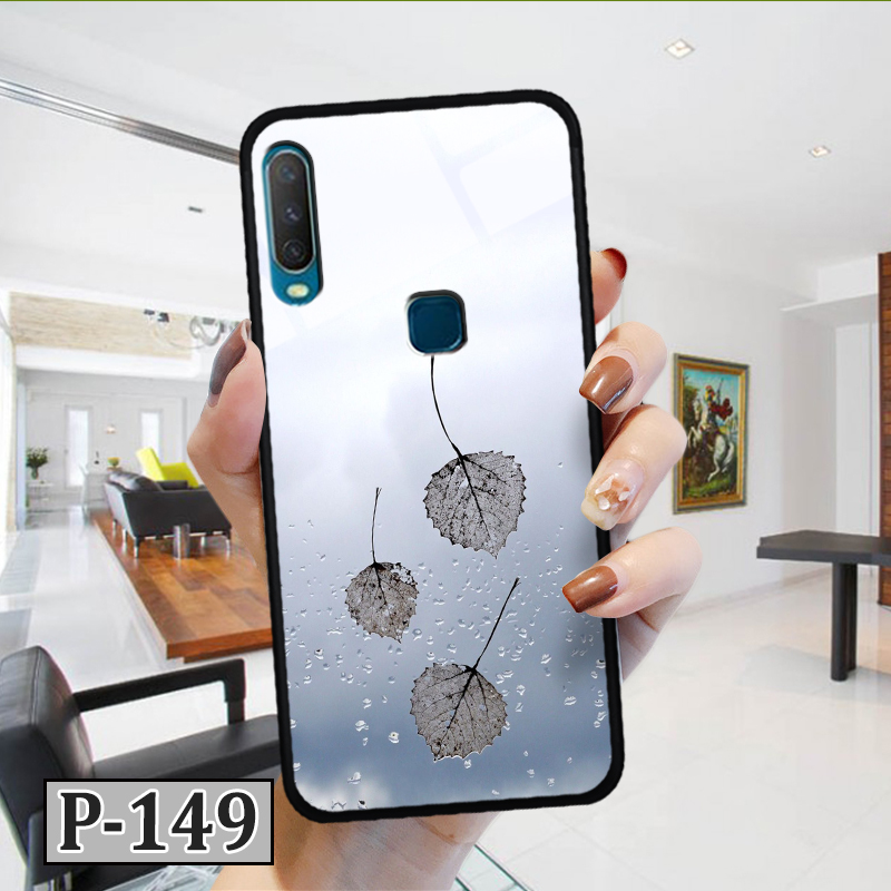 Ốp điện thoại vivo u10 - lưng kính in hình 3d