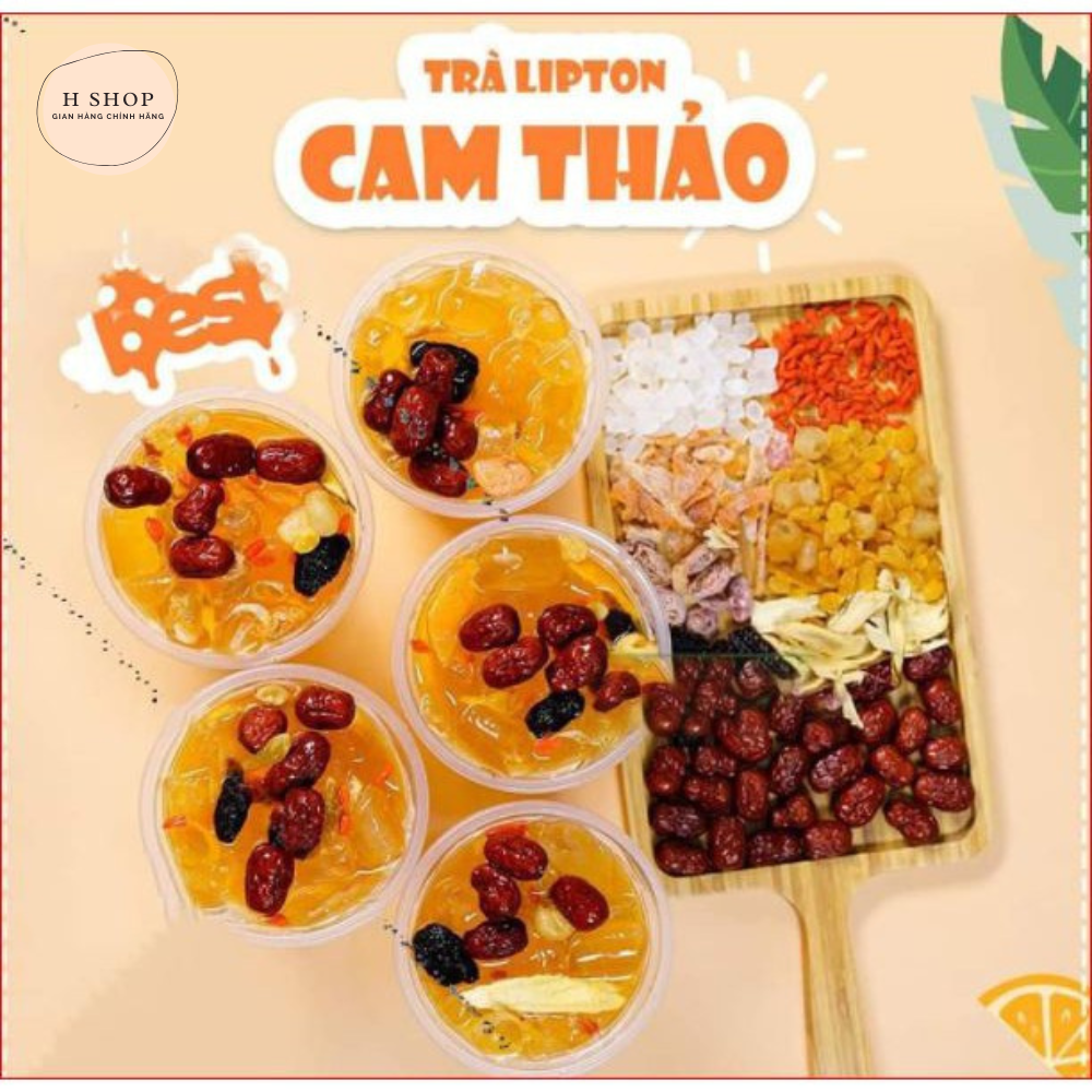 Trà lipton thảo mộc cam thảo xí muội - 1 gói dùng thử