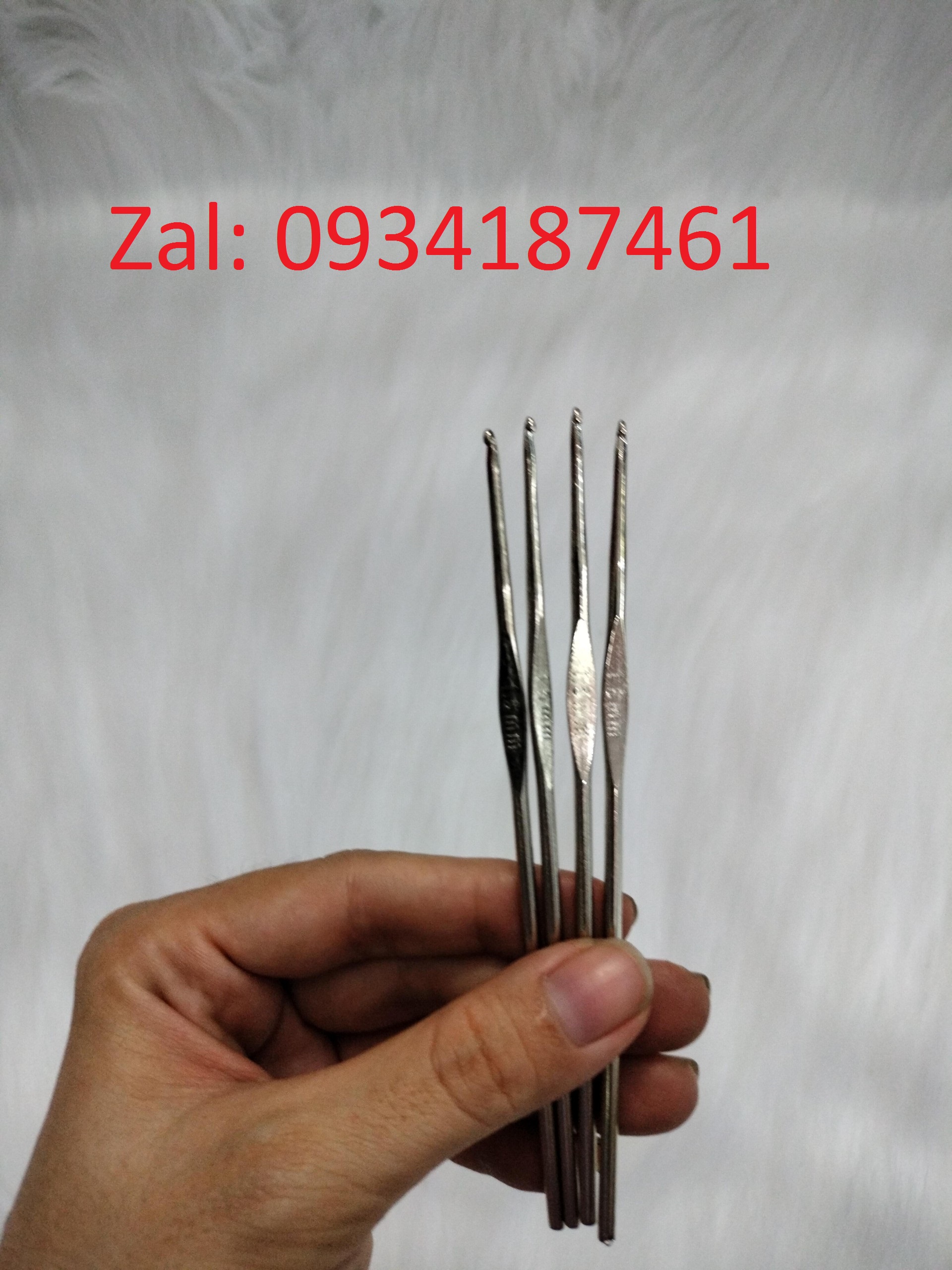 1 Cây móc tóc light inox