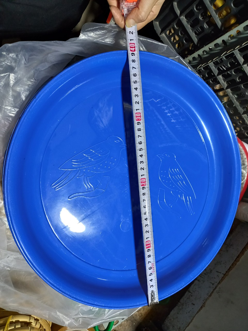 (HCM)Set 2 Máng Hứng Phân Lồng Chim 40cm và 45 cm