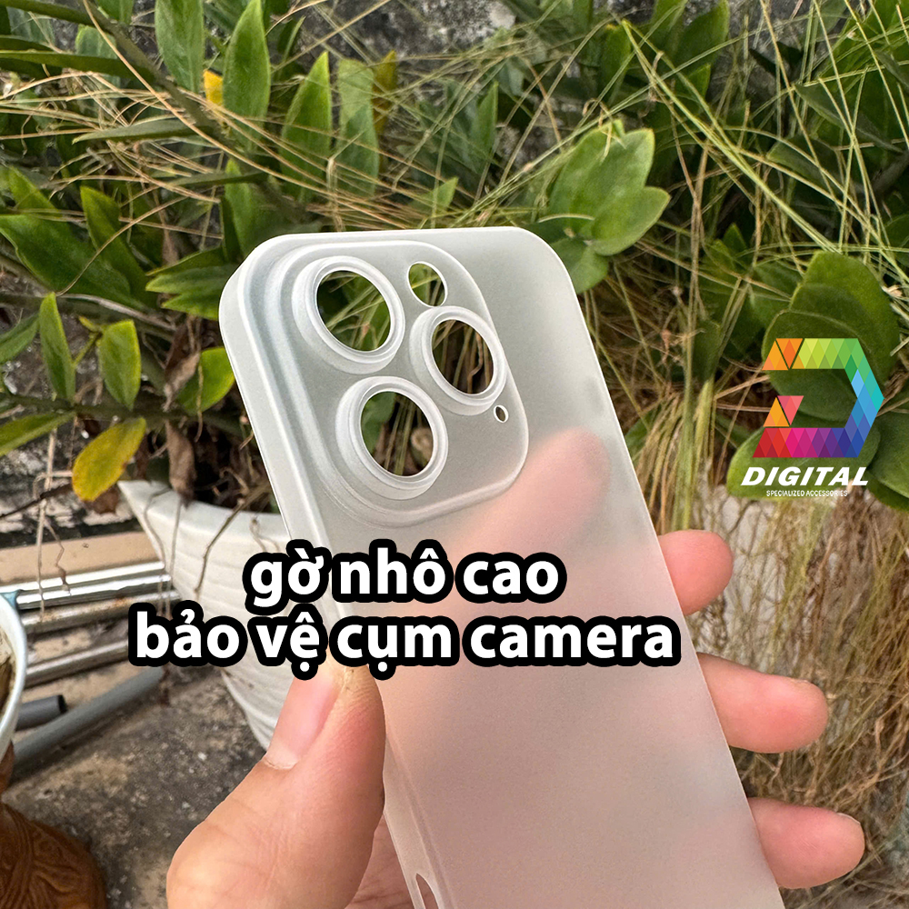 Combo 2 Ốp Lưng Trong Nhám Unibody iPhone 16 Pro Max Siêu Mỏng