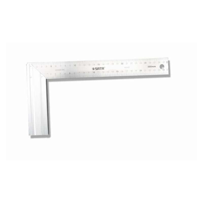 Thước Ê ke vuông 20cm-8in SATA 91411
