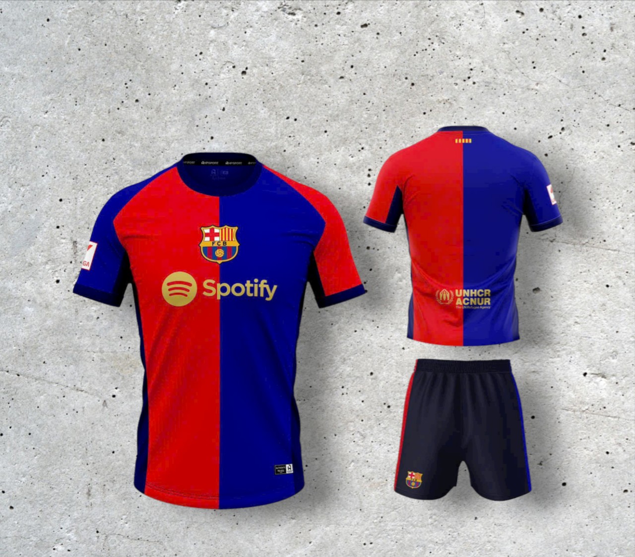 Hot barca 2024_bộ quần áo bóng đá clb barca 2024 vải thun lạnh cao cấp 2024