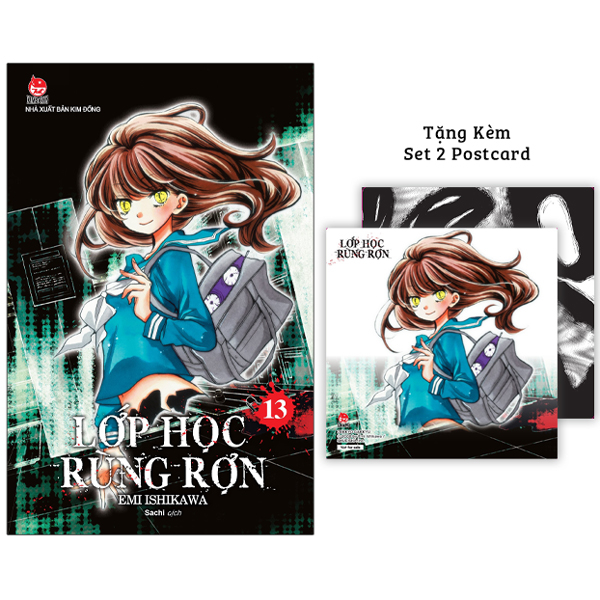 Fahasa - lớp học rùng rợn - tập 13 - tặng kèm bộ đôi postcard