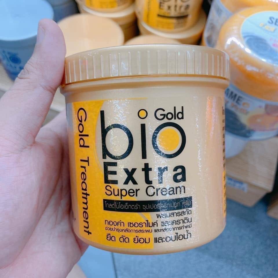 Ủ xả hấp tóc gold bio extra super cream