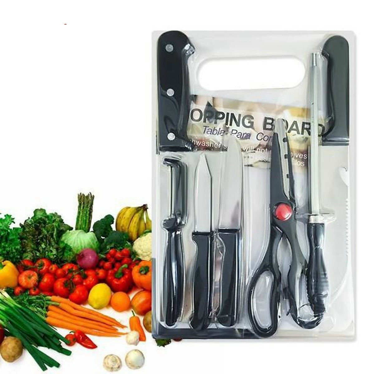 Bộ dao nhà bếp đa năng 8 món