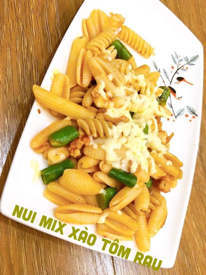 Nui hữu cơ các loại cho bé ăn dặm