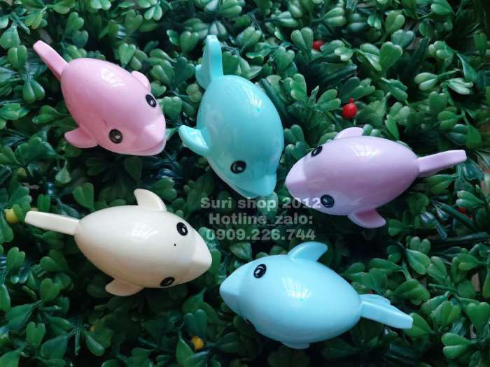 01 Chuốt bút chì hình cá heo dễ thương cho bé